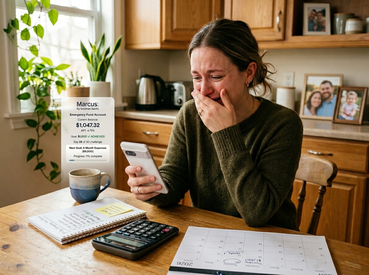 How to Build Emergency Fund Fast in 2026 ($1,000 in 30 Days!)